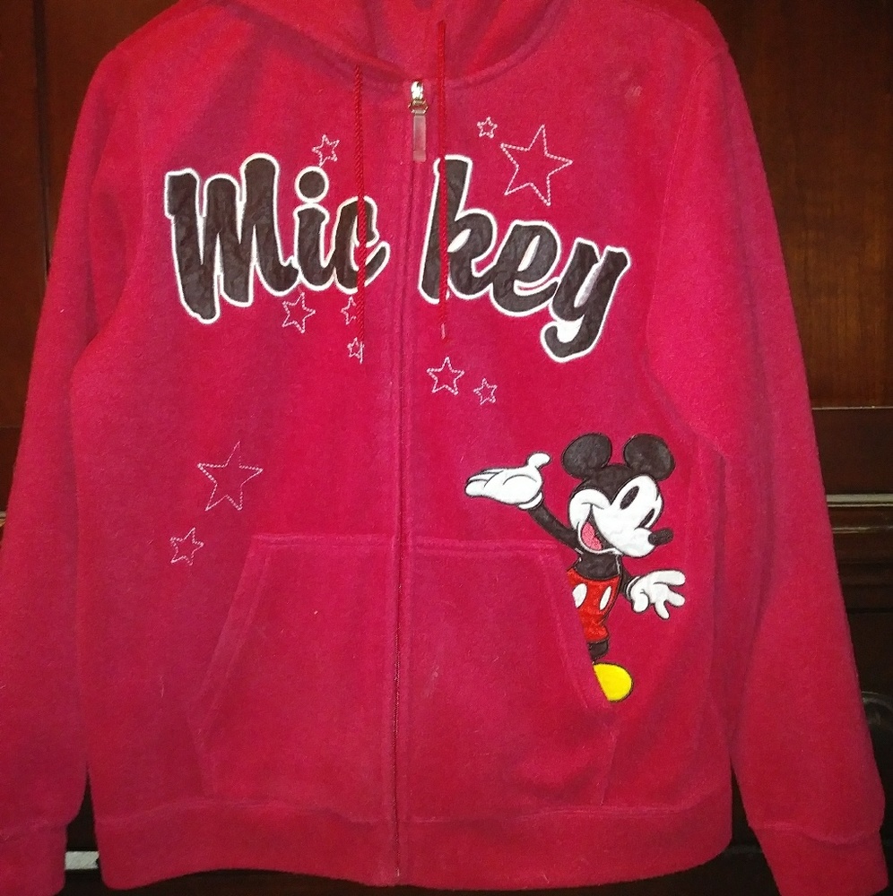 Mickey zip up sweater